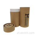 Papelão de embalagem cosmética do tubo de papel de batom para chá